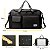 Bolsa Mala com Porta Tênis Lorben Impermeável Unissex Alça Regulável Academia Viagem - Imagem 2