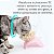 Comedouro Bebedouro Gatos Lorben Ergonômico Elevado Alto Individual - Imagem 3