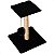 Arranhador para Gatos Lorben Pet Quadrado Poste Sisal com Brinquedo Pompom Pelúcia Guizo - Imagem 4