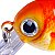 Kit com 5 Mini Iscas de Pesca Artificiais Crankbait Meia Água Material Acessório Pescaria - Imagem 5