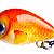 Kit com 5 Mini Iscas de Pesca Artificiais Crankbait Meia Água Material Acessório Pescaria - Imagem 8