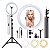 Iluminador Ring Light Lorben Arco Aro De Led 26cm 10 Polegadas Selfie Youtuber Blogueiro Maquiagem - Imagem 1