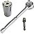 Kit Gator Grip Soquete Universal Catraca Adaptador Lorben Chave Mágica Reversível 7 a 19mm - Imagem 3