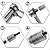 Kit Gator Grip Soquete Universal Catraca Adaptador Lorben Chave Mágica Reversível 7 a 19mm - Imagem 5