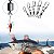 Kit 210 Snap Girador Lorben Pesca Engate Rápido com Estojo de Armazenamento - Imagem 9