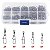 Kit 210 Snap Girador Lorben Pesca Engate Rápido com Estojo de Armazenamento - Imagem 7
