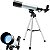 Luneta Lunar 360x50 Telescópio Astronômico Lorben Refrator Terrestre F36050 - Imagem 2