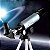 Luneta Lunar 360x50 Telescópio Astronômico Lorben Refrator Terrestre F36050 - Imagem 9