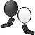 Kit 2 Peças Espelho Retrovisor Giratório 360° Lorben Bike Guidão Bicicleta Articulado Segurança - Imagem 3