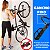 Suporte para Bicicleta Lorben Parede Vertical Gancho para Pendurar Bike - Imagem 8