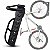 Suporte para Bicicleta Lorben Parede Vertical Gancho para Pendurar Bike - Imagem 1