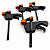 Kit de 4 Grampos Sargento Aperto Rápido Lorben Universal Marceneiro Colagem - Imagem 1