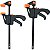 Kit de 4 Grampos Sargento Aperto Rápido Lorben Universal Marceneiro Colagem - Imagem 7