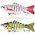Kit 5 Isca Artificial Articulada Lambari Pesca Lorben - Imagem 10