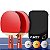 Kit Ping Pong 2 Raquete Tênis de Mesa 3 Bolinha com Estojo Lorben - Imagem 1