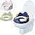 Assento Redutor Infantil Vaso Sanitário Modelo Coroa Lorben - Imagem 1