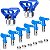 Kit Completo Pintura Airless 6 Bicos 211/315/417/515/517/523 e 2 Porta Bicos Lorben - Imagem 1