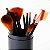 Kit 12 Pincéis de Maquiagem Make Profissional Lorben com Necessaire em Pvc - Imagem 7