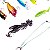 Kit Pesca Iscas Artificiais + Alicate + Estojo 101 Peças - Imagem 5