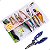 Kit Pesca Iscas Artificiais + Alicate + Estojo 101 Peças - Imagem 1