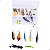 Kit Pesca Iscas Artificiais + Alicate + Estojo 101 Peças - Imagem 9