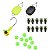 Kit Pesca Iscas Artificiais + Alicate + Estojo 110 Peças - Imagem 2