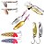 Kit Pesca Iscas Artificiais + Alicate + Estojo 110 Peças - Imagem 6