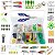 Kit Pesca Iscas Artificiais + Alicate + Estojo 110 Peças - Imagem 1