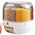 Organizador Alimentos Giratório 6 Divisórias Porta Grãos - Imagem 9