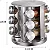 Porta Tempero Inox Cozinha Condimentos 12 Potes Giratório - Imagem 6