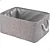 Caixa Cesto Organizador Tecido Lona Resistente 41x32x20cm - Imagem 8