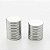 Kit com 10 Ímãs de Neodímio 12x3mm Disco Super Forte - Imagem 10