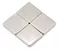 Kit com 50 Peças Ímã de Neodímio Quadrado 10x10x2mm N35 Super Forte - Imagem 3