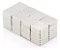 Kit com 50 Peças Ímã de Neodímio Quadrado 10x10x2mm N35 Super Forte - Imagem 5