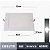 Painel LED Embutir Quadrado 12x12cm - 6W Marca Lorben – Luz 6500K, Design Moderno, Corpo em Alumínio, Difusor em Policarbonato, Instalação Fácil, Ideal para Ambientes Residenciais e Comerciais - Imagem 1