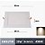 Plafon Painel de LED quadrado de Embutir 30x30cm - 25W - 4000k - Marca Lorben - Imagem 1