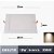 Plafon Painel de LED quadrado de sobrepor 22x22cm - 18W - 3000k - Marca Lorben - Imagem 1