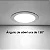Plafon Painel LED Redondo Embutir 17cm 12W 6500k Lorben - Imagem 5