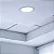 Plafon Painel LED Embutir Redondo 12cm 6W Branco Quente 6500K Bivolt – Iluminação Moderna e Eficiente - Imagem 4