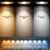 Plafon Painel LED Embutir Redondo 12cm 6W Branco Quente 6500K Bivolt – Iluminação Moderna e Eficiente - Imagem 2