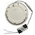 Plafon Painel de LED Redondo de Embutir 15cm de diâmetro Bivolt (110/220V)- 9W - 6500k - Imagem 7