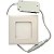Plafon Painel de LED QUADRADO de Embutir 12cm de diâmetro Bivolt (110/220V)- 6W - 6500k - Imagem 2