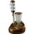 Bebedouro com Lambe Bilha e Comedouro Automático Lorben para Cães e Gatos Marrom - Imagem 2
