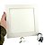 Plafon Painel de LED QUADRADO de Embutir 17cm de diâmetro Bivolt (110/220V)- 12W - 3000k - Imagem 2