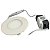 Plafon Painel de LED Redondo de Embutir 9cm de diâmetro Bivolt (110/220V)- 3W - 6500k - Imagem 4