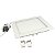 Plafon Painel de LED QUADRADO de Embutir 20cm de diâmetro Bivolt (110/220V)- 15W - 3000k - Imagem 3