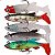 Kit 5 Isca Artificial Soft Bait Shad com Anzol Triplo – 10cm / 20g – Cores Sortidas - Imagem 1