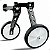 Rodinhas Auxiliares para Bicicleta Infantil – Kit Completo com Suporte, Parafusos e Chaves – Ajustável e Resistente - Imagem 2
