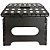 Banqueta Plástica Dobrável Preta 19 cm – Lorben | Suporta 150 kg - Imagem 3