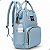 Mochila Maternidade Bebê Grande Bolso Térmico Mamadeira Reforçada Viagem Passeio - Imagem 4